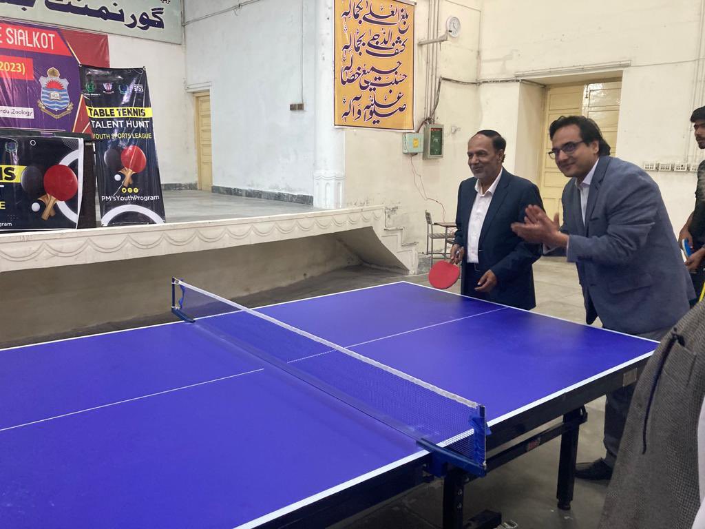 UNIVSSPORTS's tweet photo. Under the umbrella of Higher Education Commission, Pakistan Table Tennis Men Sialkot region trials organized by GCWUF - Govt College Women University, Faisalabad https://t.co/jOfnHyjmhQ