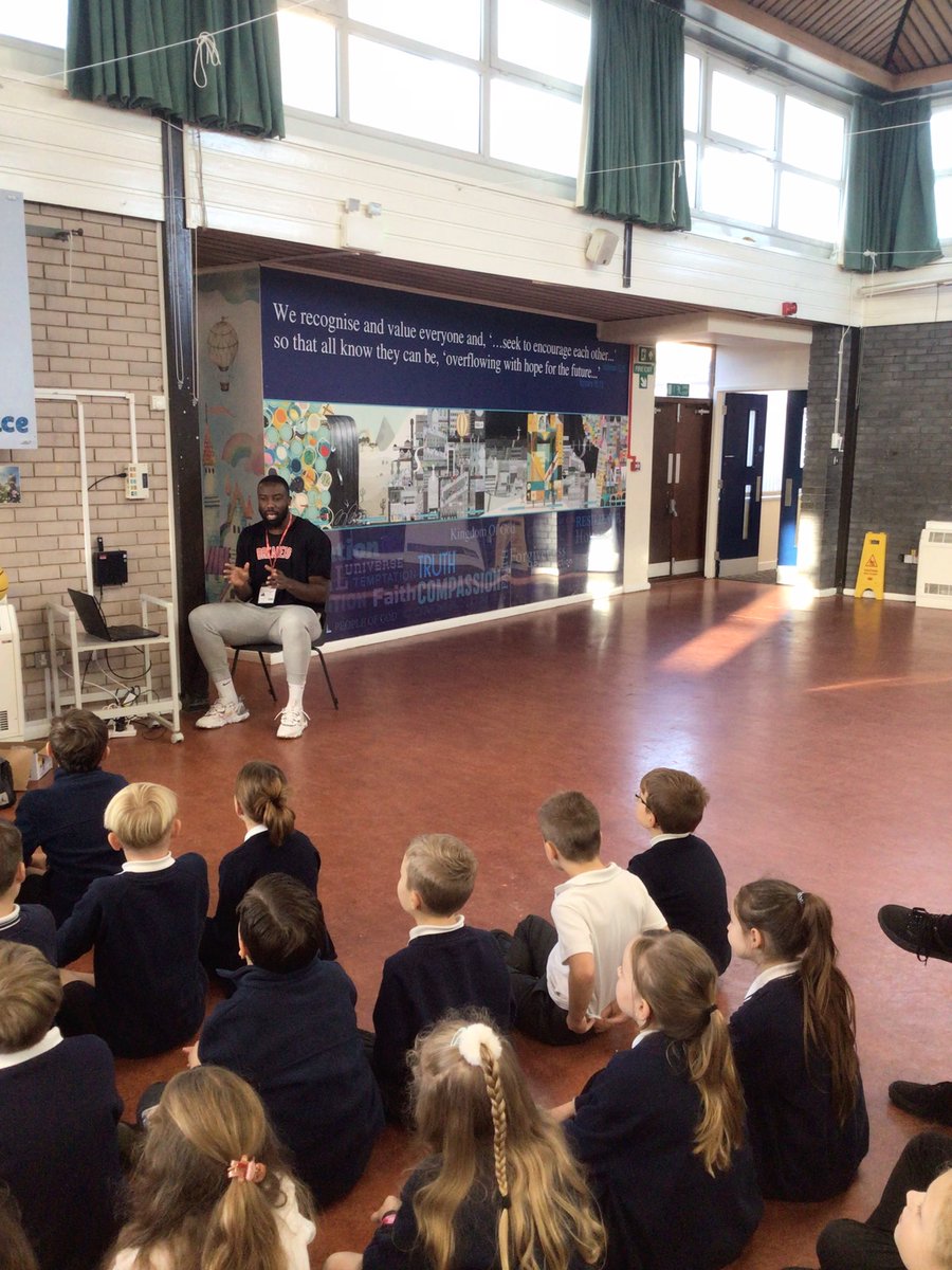 Mr Shortland (@ns_stthomas) on Twitter photo What a day! Itβs not every day you get to meet and work with a professional basketball player. The children loved meeting
@BigTawiah and for him to lead the school in a fitness circuit. The children were so inspired by his assembly! <a href="/InfinityAcad/">Infinity Academies Trust</a> <a href="/StThomasBoston/">St Thomasβ CE Primary Academy Boston</a> <a href="/sports4champs/">Sports For Champions UK (CIC)</a> What a day! Itβs not every day you get to meet and work with a professional basketball player. The children loved meeting
@BigTawiah and for him to lead the school in a fitness circuit. The children were so inspired by his assembly! <a href="/InfinityAcad/">Infinity Academies Trust</a> <a href="/StThomasBoston/">St Thomasβ CE Primary Academy Boston</a> <a href="/sports4champs/">Sports For Champions UK (CIC)</a>
