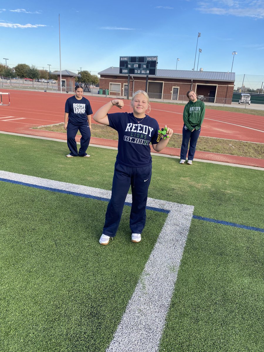 Congrats to one of our lefties Freshman Lilly! She has continuously improved in the weight room and during conditioning this fall. 💪🏼💪🏼💪🏼

We love to see it ❤️🦁