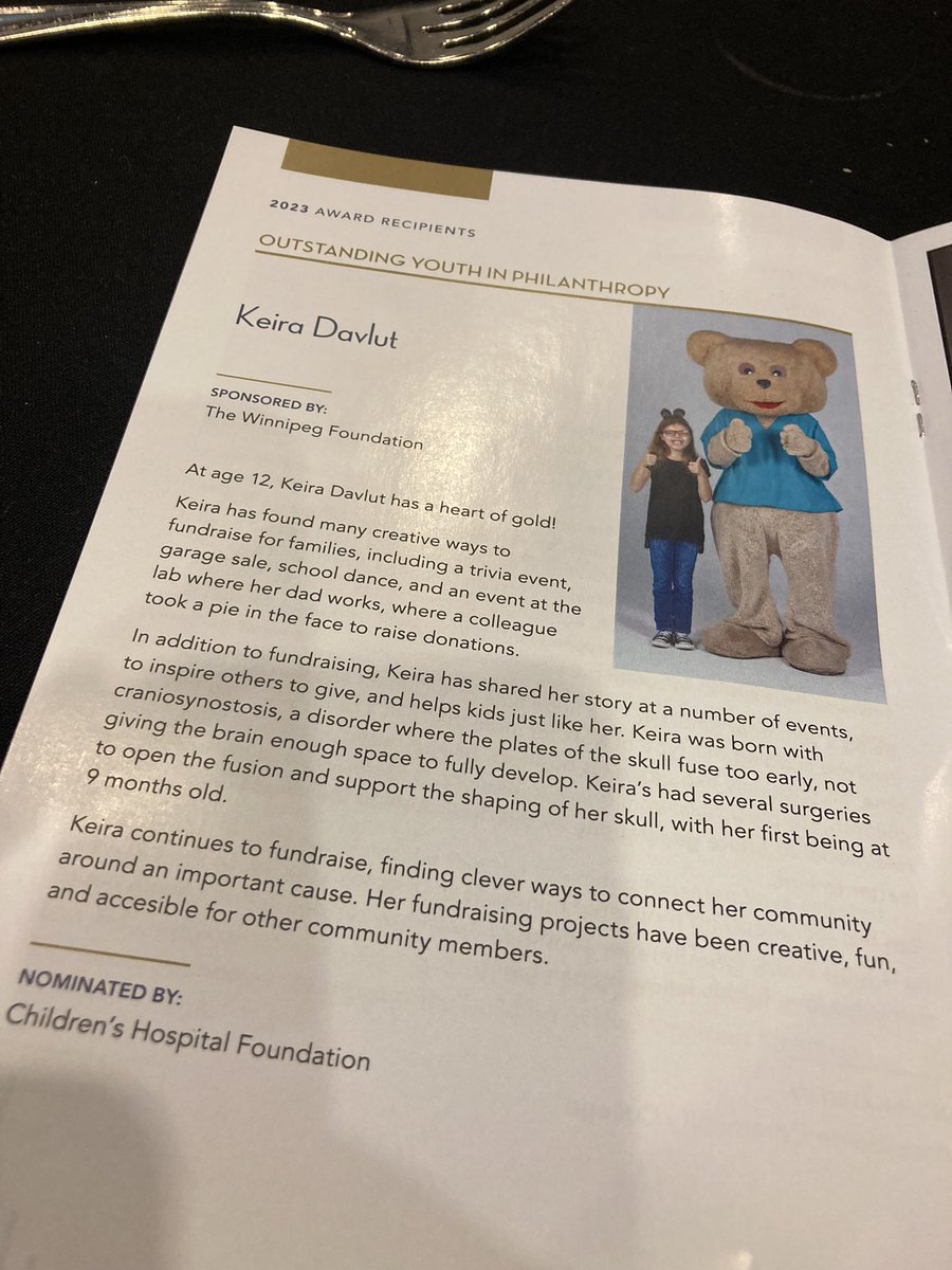 AFPManitoba's tweet photo. Congrats to Keira Davlut, 2023 Outstanding Youth Fundraiser!!

#NPDLove #MPA #MPA2023 #Manitoba #AFPManitoba #NPD2023 https://t.co/8XI8u8iHWE