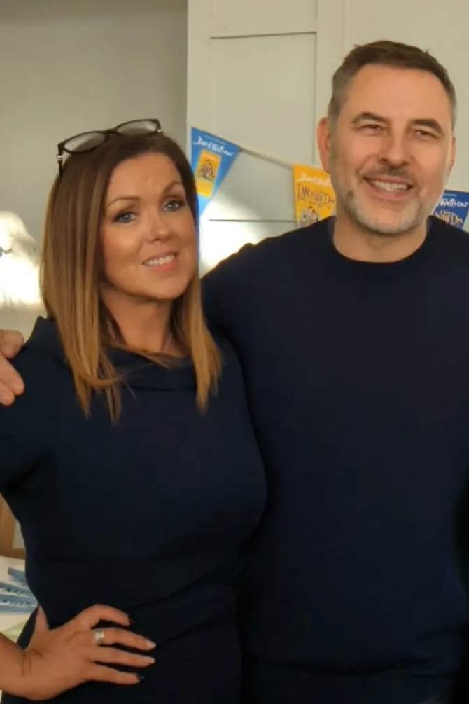 cynestx's tweet photo. Great thanks see our CEO Emma Weaver of CynestX chatting to David Walliams today in Fermanagh. https://t.co/UIE5gnqtOo