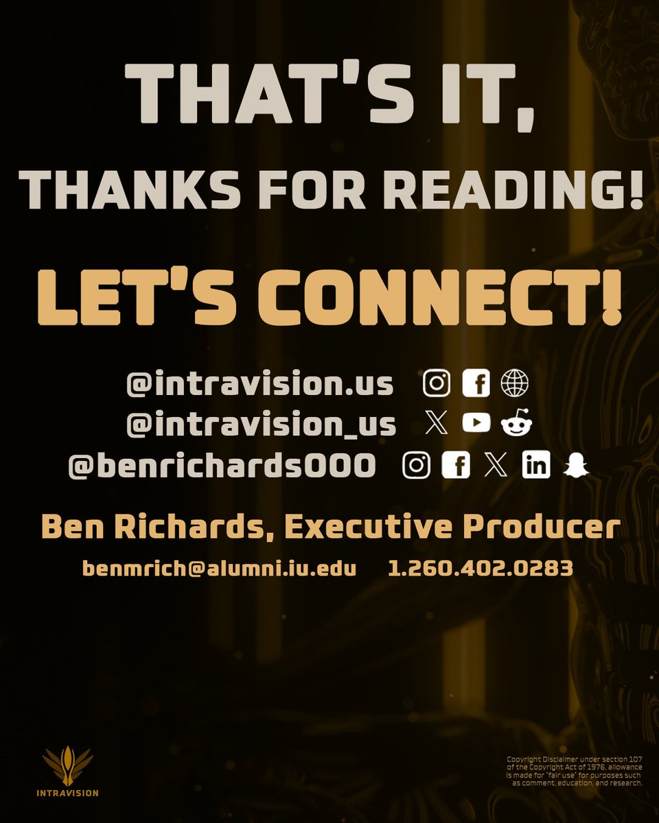 intravision_us's tweet photo. Day in the life of a screenwriter!
π Jump to the post for more
π² DM me β¬οΈ
@benrichards000
#IndependentMedia #IndieFilm #MidwestFilm #indianafilm #AI #AIart #setlife #FilmIndy #filmindustry #filmproduction #filmindustry #mediainnovation #filmtech #web3 #filmmaking #intravision https://t.co/OdkQe3MDtU