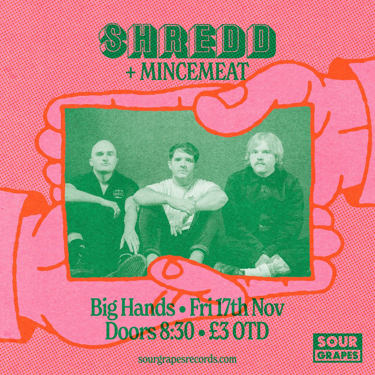 Shredd (@_shredd) on Twitter photo MANCHESTER! You’re up next! Last time you rammed our set to over capacity at <a href="/mancpsychfest/">ManchesterPsychFest</a> and it was chaos! More of the same this Friday at Big Hands with support from Mincemeat! It’s a late one, first band on at 10pm, don’t miss out! 🤘❤️ #shreddtildead MANCHESTER! You’re up next! Last time you rammed our set to over capacity at <a href="/mancpsychfest/">ManchesterPsychFest</a> and it was chaos! More of the same this Friday at Big Hands with support from Mincemeat! It’s a late one, first band on at 10pm, don’t miss out! 🤘❤️ #shreddtildead