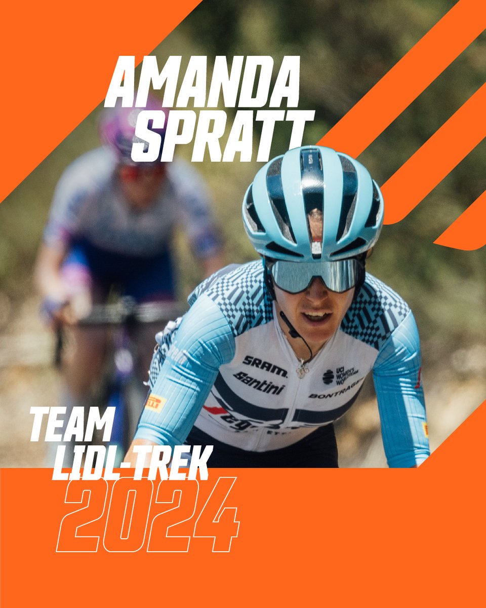 Spratty's locked in for 2024 🔒🙌 <a href="/AmandaSpratt/">Amanda Spratt OLY</a> will be racing with her team <a href="/LidlTrek/">Lidl-Trek</a> and has her eyes set on winning a fourth Ochre Jersey 💪

See who else will be on the start line in 2024 as the women's peloton takes shape: bit.ly/3FZiwCX

#TourDownUnder