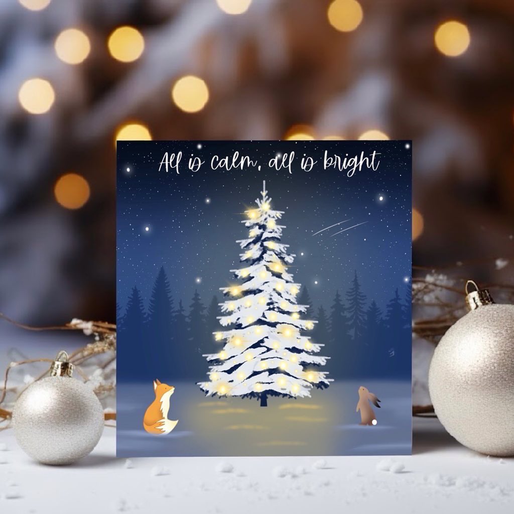 hweavingdesigns's tweet photo. Pack of Five Magical Wildlife Christmas Cards 💙🎄✨ #womaninbizhour #handmadehour #christmas #christmascards #wildlife #greetingcards #etsyuk #etsyshop #shopsmalluk #shopindie https://t.co/JLFrLc7K03 https://t.co/TeGr021wto