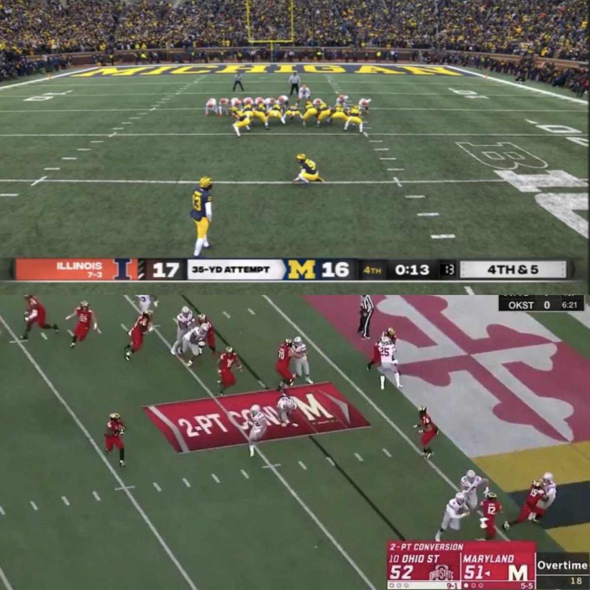 Tradition's tweet image. It’s the week before “The Game”… aka trap week for Michigan &amp;amp; Ohio State.