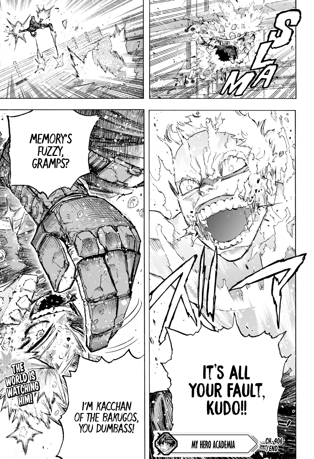 My Hero Academia Chapter 405 Full Summary Out: Bakugo's Heroic Stand  Against AFO