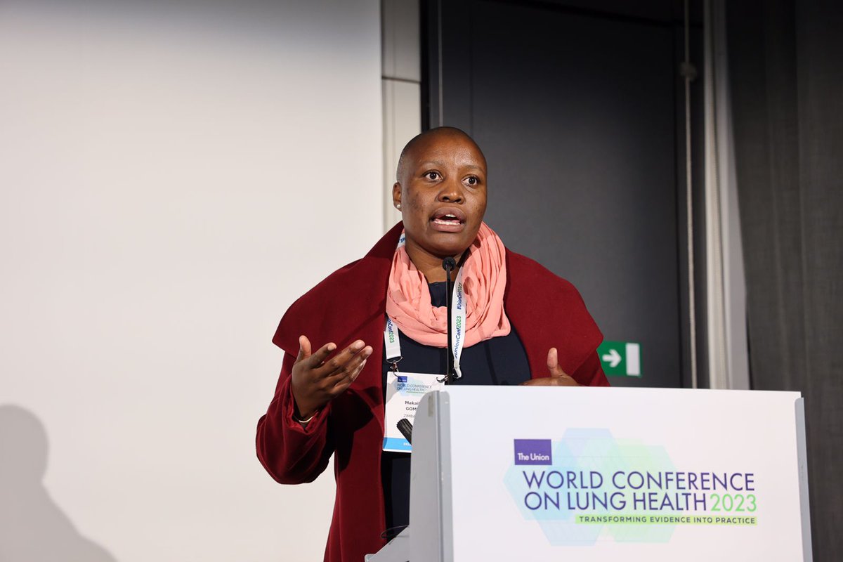 Auruminstitute's tweet photo. Aurum's Senior Programme Manager, Makaita Gombe, presented today at the @UnionConference Satellite Session supported by @WHO  and @GlobalFund on TB preventive treatment in people living with HIV, emphasising National Policies as a key factor in accelerating scale-up in countries. https://t.co/2ZeqO0XbrP
