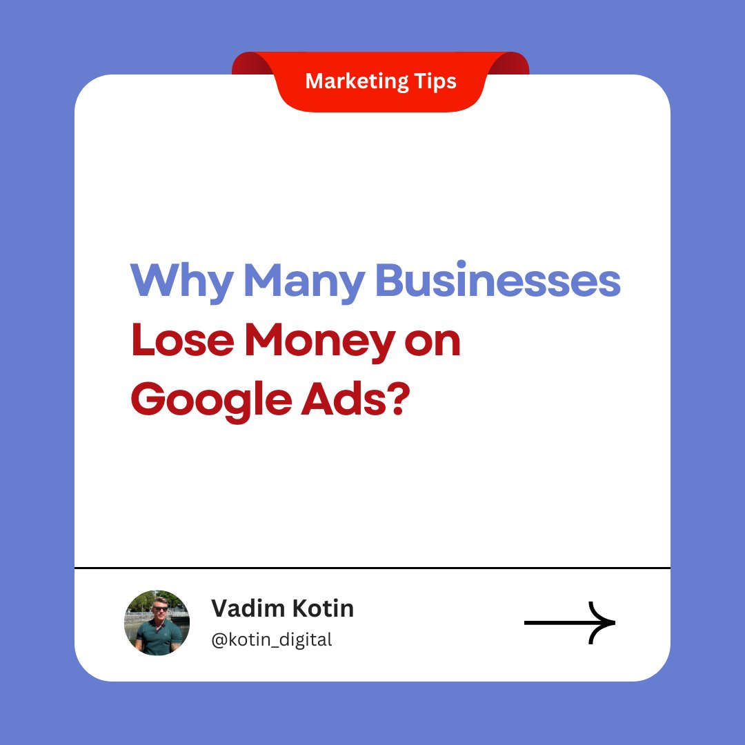 globalreachad's tweet photo. Why Many Businesses Lose Money on Google Ads?
https://t.co/f2mN8FUI77

#Googleads #ppcads #digitalmarketing #OnlineAdvertising #AdPerformance #ROI https://t.co/YHfzVR2QKr