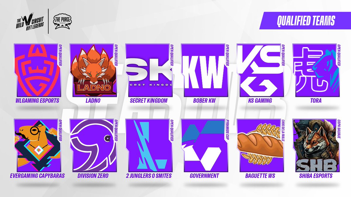 Ready to witness the clash of champions? 👑 

The top 12 EMEA teams have qualified for the thrilling #RiftLegends Group Stage! 🏆 Join us on November 16th for the fiery kick-off! 🔥

Stay tuned for the schedule... #WildRift