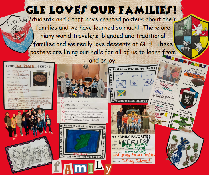 We have had so much fun looking at all the family posters and learning about our friends and families at GLE!  This truly is the most amazing place to learn and grow and our families are the reason why!  @CCSchoo1s  <a href="/PrichardCom/">Prichard Committee</a> @govandybeshear
 #familyengagement #KYFamEngage23