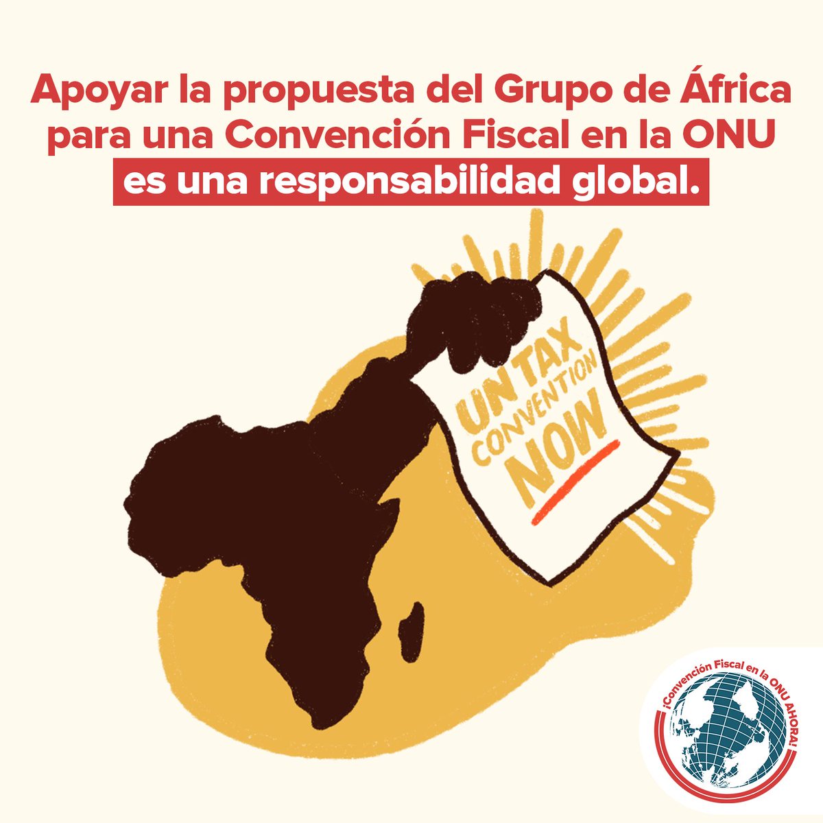 📢 Apoyar la propuesta del #GrupoÁfrica para una #ConvenciónFiscalONU es una responsabilidad global. ¡Expresamos nuestro respaldo en el Segundo Comité de la Asamblea General de la @ONU! #GrupoÁfrica #UNTaxConvention #TaxJustice #JusticiaFiscal