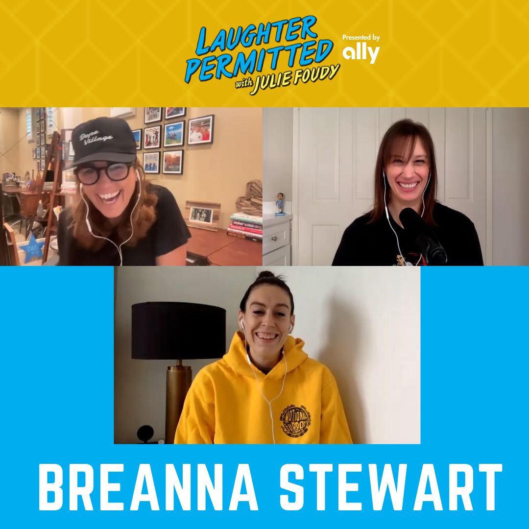 STEWWWWWWIE back on the pod. One of my faves, @breannastewart joins us fresh off WNBA finals and having their 2nd child, Theo. ALWAYS a good time with Stewie. Enjoy! APPLE: apple.co/40HFnwI
SPOTIFY: spoti.fi/3uh3UfI  #LaughterPermittedPod