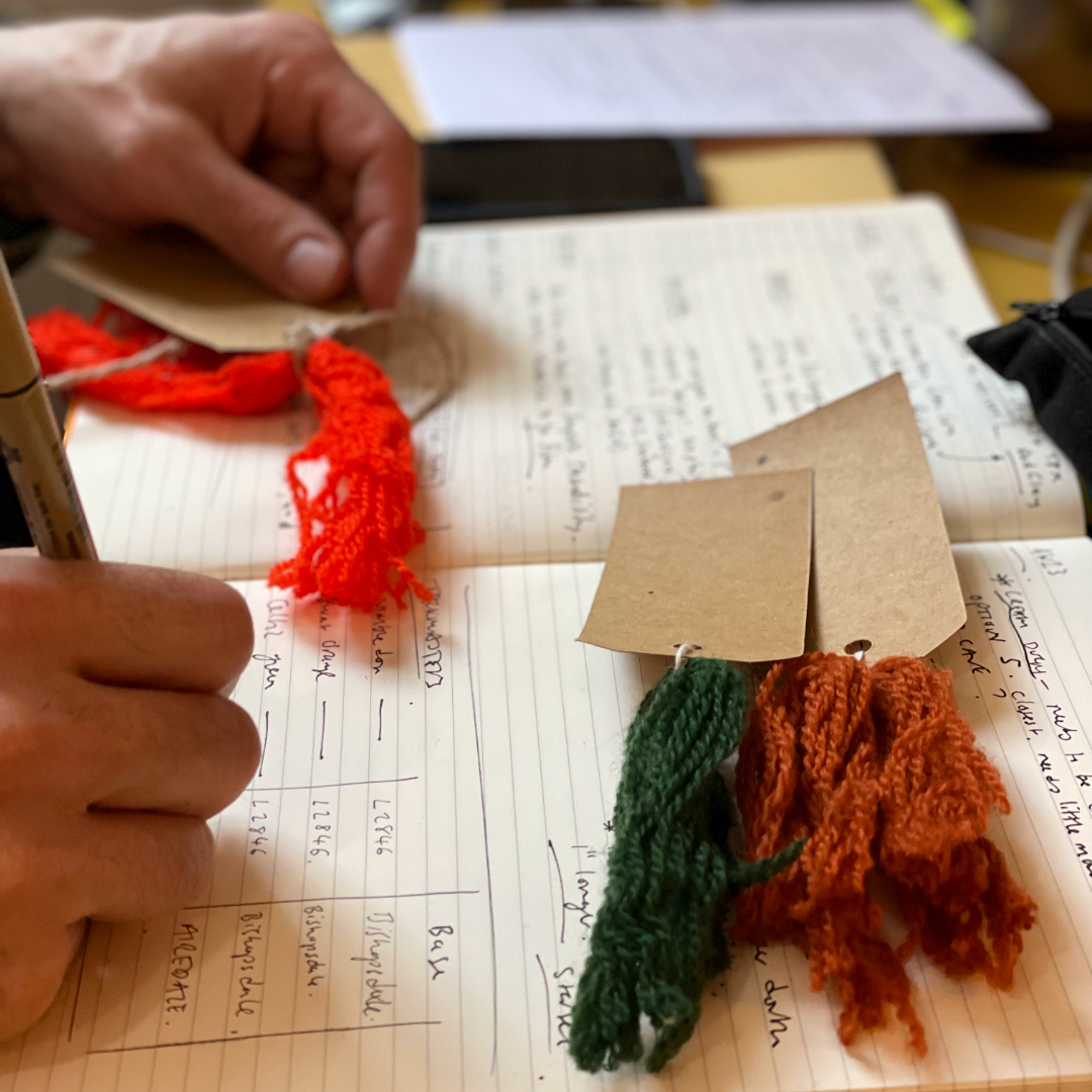 PalavaFolk's tweet photo. A sneak peek at the new yarn colours for our heritage knitwear. These cardigans are our pride and joys and we've put  so much effort and work into them. We wanted to create quality knitwear that will last, so you can live in it and love it for years to come. And all the while, ma https://t.co/bJyTeKh2Os