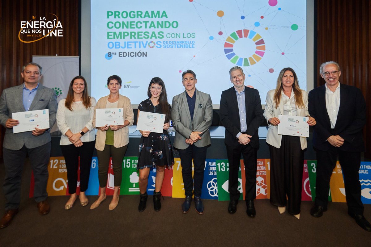 NaturgyBAN's tweet photo. ¡Celebramos con orgullo el reconocimiento recibido por parte del #CEADS! (Consejo Empresario Argentino para el Desarrollo Sostenible)
Fuimos reconocidos por casos ejemplares presentados en el marco del programa “Conectando a las empresas con las ODS”. https://t.co/OQsQYQXZbm