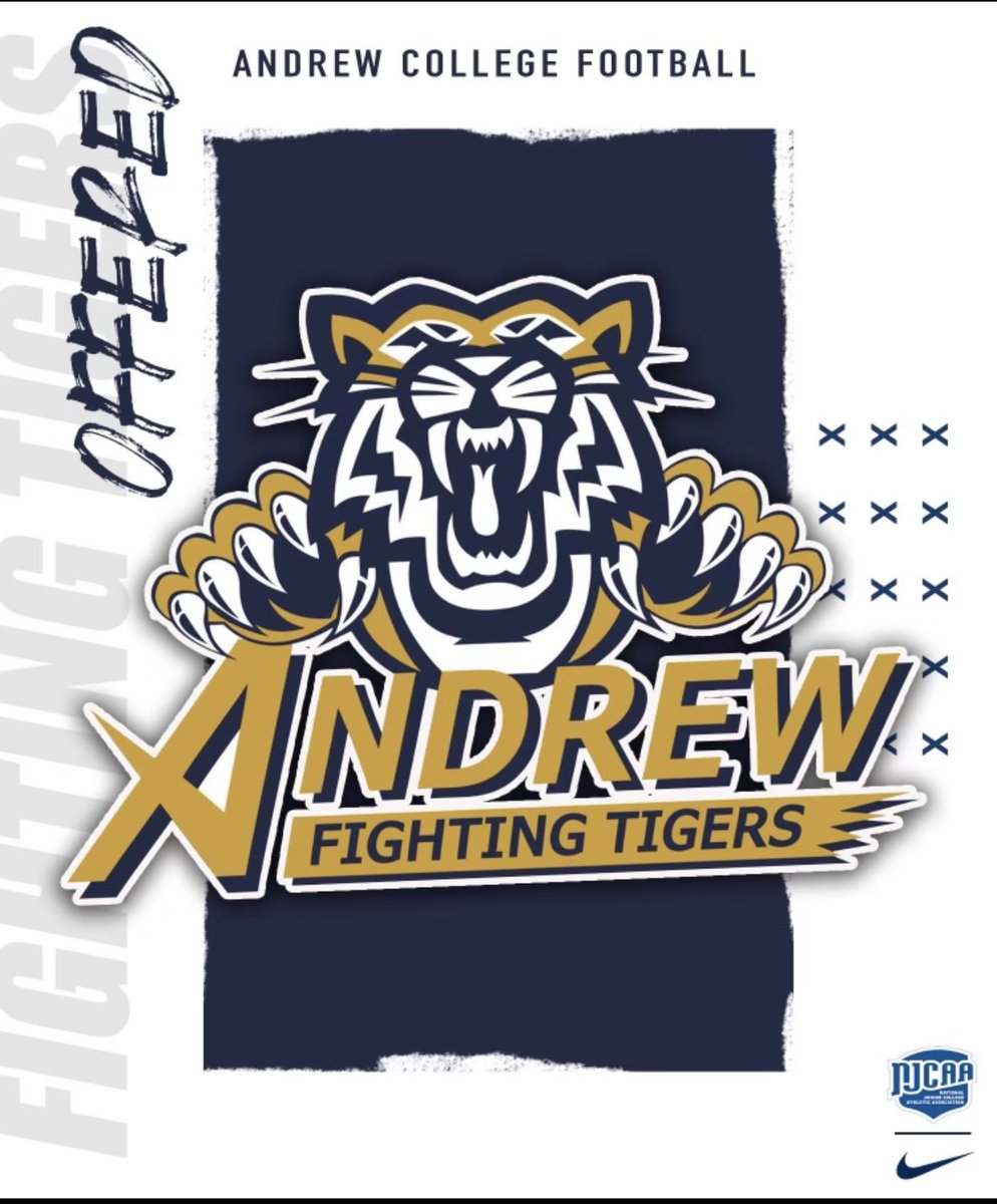 Ezra Adams (@ezraadams11) on Twitter photo Blessed to receive an offer from <a href="/TigersAndrew/">Andrew College Fighting Tigers Football</a>! <a href="/Dr_NickGarrett/">Dr. Nick Garrett</a> <a href="/TrionFootball1/">Trion Football</a> <a href="/CoachPatrick478/">Sean Patrick</a> <a href="/CoachJaSanders/">Jake Sanders</a> <a href="/NwGaFootball/">NwGa Football</a> Blessed to receive an offer from <a href="/TigersAndrew/">Andrew College Fighting Tigers Football</a>! <a href="/Dr_NickGarrett/">Dr. Nick Garrett</a> <a href="/TrionFootball1/">Trion Football</a> <a href="/CoachPatrick478/">Sean Patrick</a> <a href="/CoachJaSanders/">Jake Sanders</a> <a href="/NwGaFootball/">NwGa Football</a>