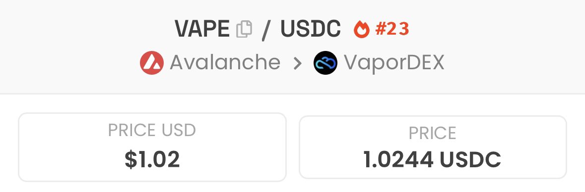 Go $VAPE Go 🔺🚀

<a href="/VaporDex/">VaporDEX🔺</a>