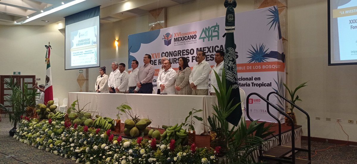 somerefo's tweet photo. Inicia nuestro Congreso Mexicano de Recursos Forestales Tabasco 2023 https://t.co/H76JNBnln7