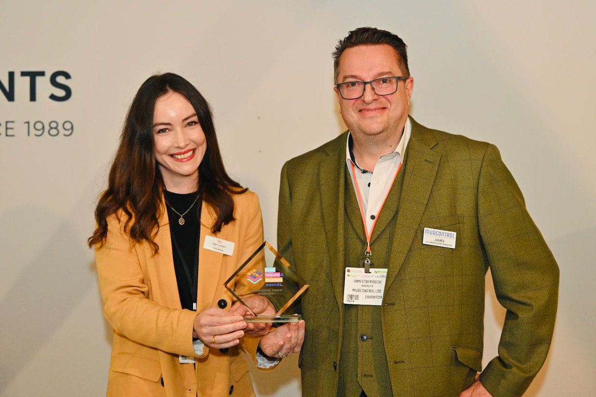 Congratulations to Mudcontrol on winning the Land, Leisure and Tourism Sustainability Award 🥇👏

#llts #industryawards