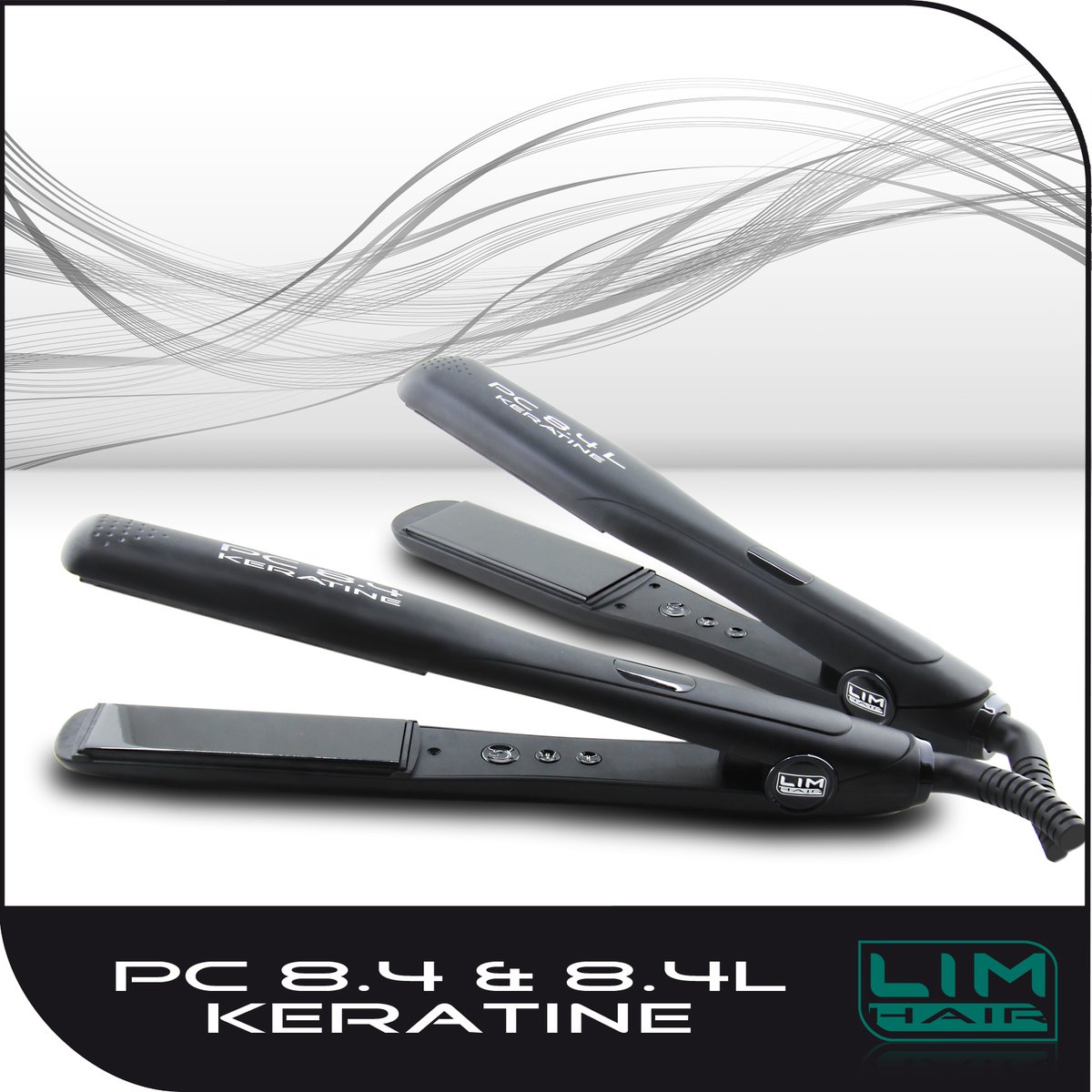 LimHair's tweet image. 🆕 ¡Novedad! Descubre las nuevas planchas LIM HAIR PC 8.4. ¿Buscas volumen o precisión? Con PC 8.4 L KERATINE y PC 8.4 KERATINE, elige tu estilo. ¡Adiós frizz, hola brillo! 🔥 #LanzamientoLIMHAIR #PeloPerfecto #EstiloYBrillo #TecnologíaCapilar