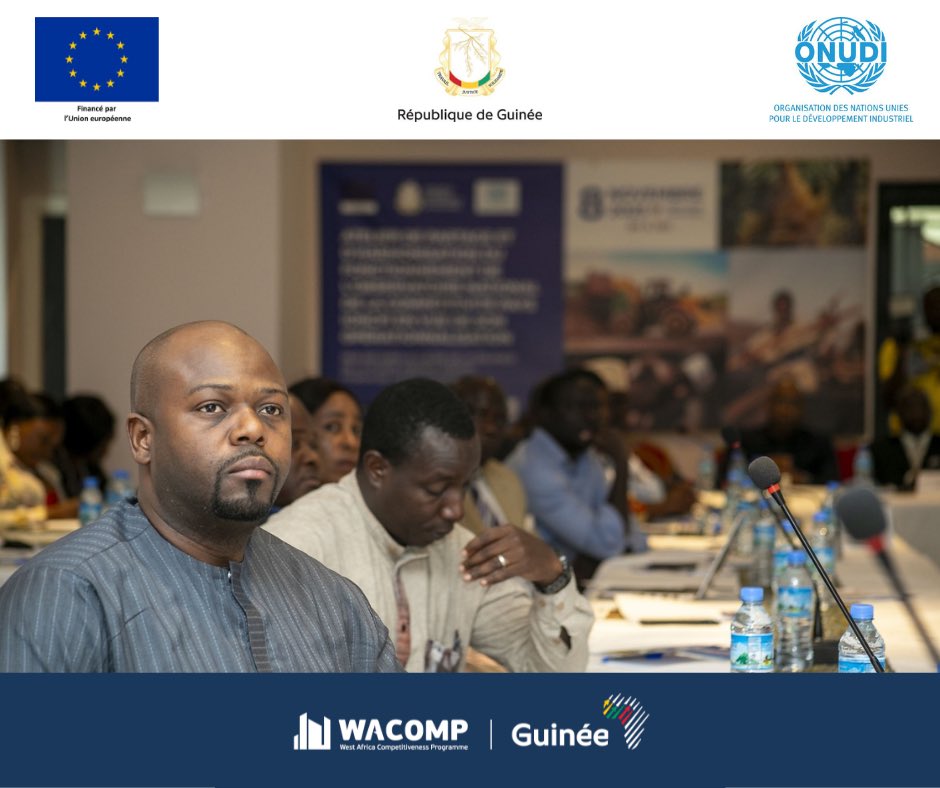WACOMP_Guinea's tweet photo. 8/11/2023, l’Observatoire National de la Compétitivité Pays (ONCP) et #refila Refila ont organisé un atelier de concertation sur le fonctionnement de ladite structure.
➡️ présenter le programme de compétitivité pays
➡️de partager les expériences
#WACOMP 💶 @UEenguinee ⚙️@UNIDO https://t.co/Ao4Wc8RW5T