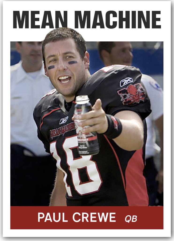 Browns need to go out and sign Paul Crew from the Mean Machine.