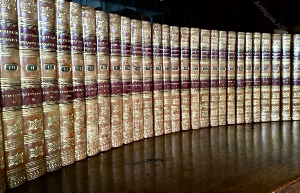 antiques_atlas's tweet photo. Selling on Antiques Atlas 329 Antique Books📚
https://t.co/NDCpgeZdaw
Great 🎄🎁 Books include
Dress your bookcase with these
1817 The British Essayists. 45 Full Leather Volumes
https://t.co/b3cBlGNTK7
#antiquebooks #librarybookcase #antiquelibrarybookcase https://t.co/X2P6VPhNSa