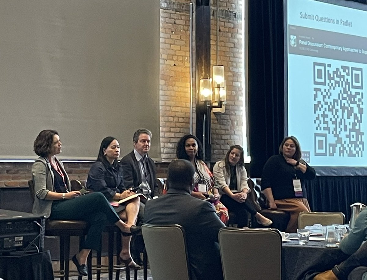 Day 2 at #PGConvening23 Listening to a panel discussion on helping to support all learners in our schools. <a href="/HarvardPG/">Proving Ground</a>