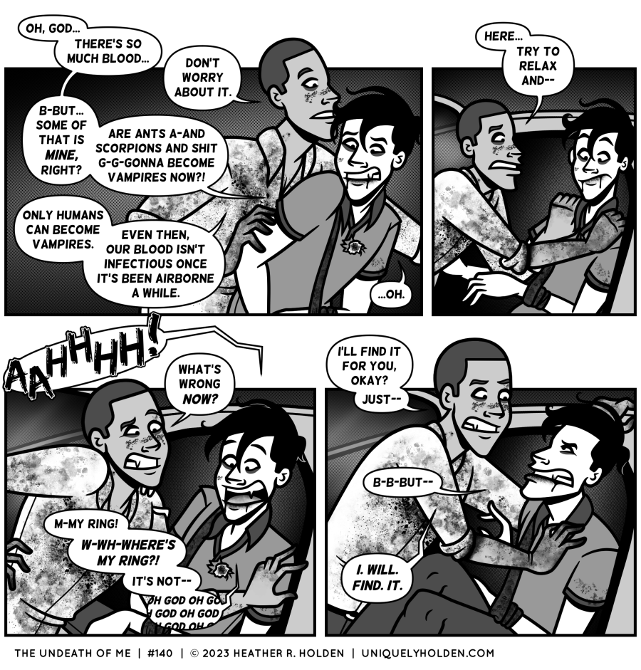 uniquelyholden's tweet photo. The latest updates for Undeath of Me, in case anyone missed 'em on Webtoon and Tapas! https://t.co/37X0DuM8TG