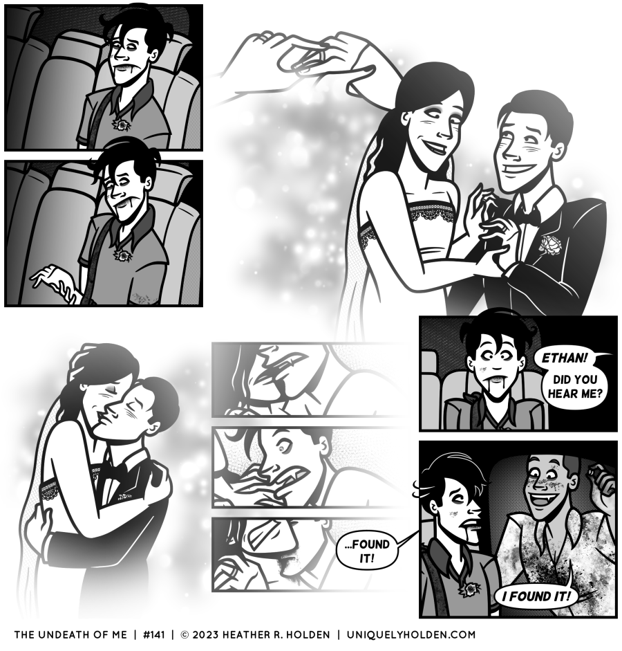 The latest updates for Undeath of Me, in case anyone missed 'em on Webtoon and Tapas!