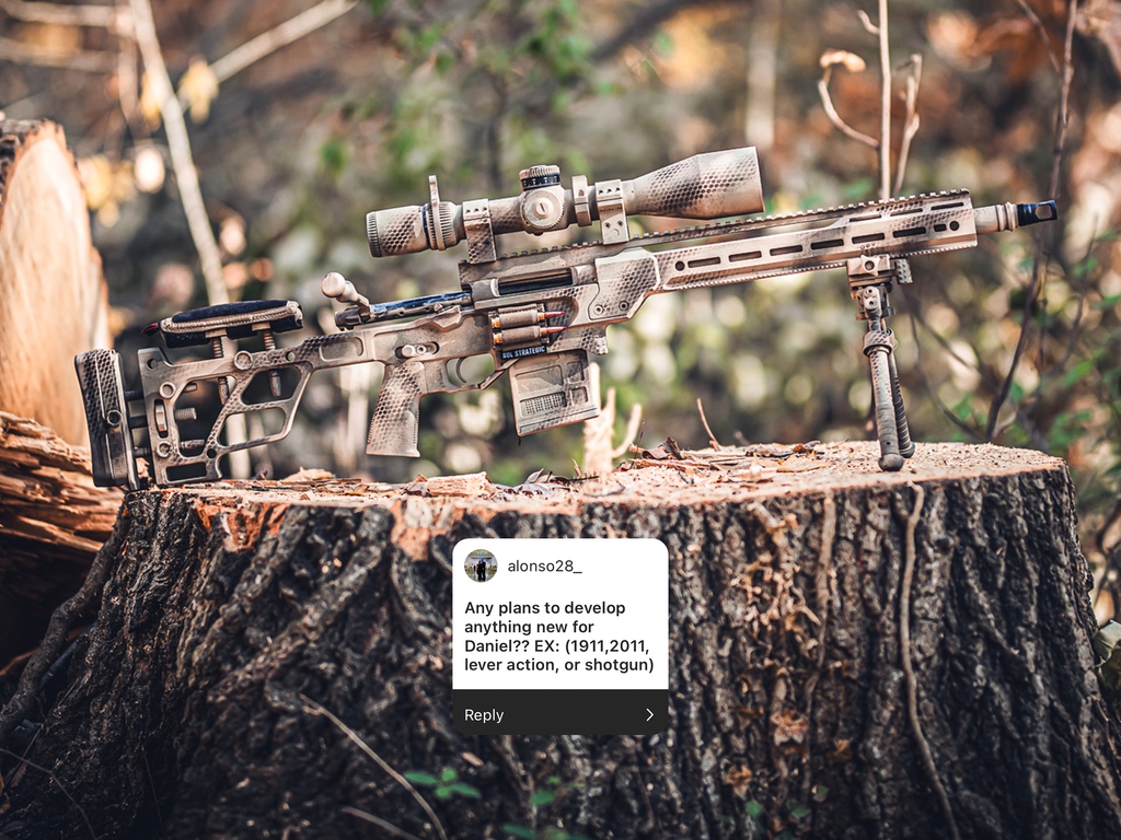 DanielDefense's tweet photo. We’re curious, if DD were to jump into a new category, what would you want to see us manufacture? https://t.co/mYlz8Qx7BD