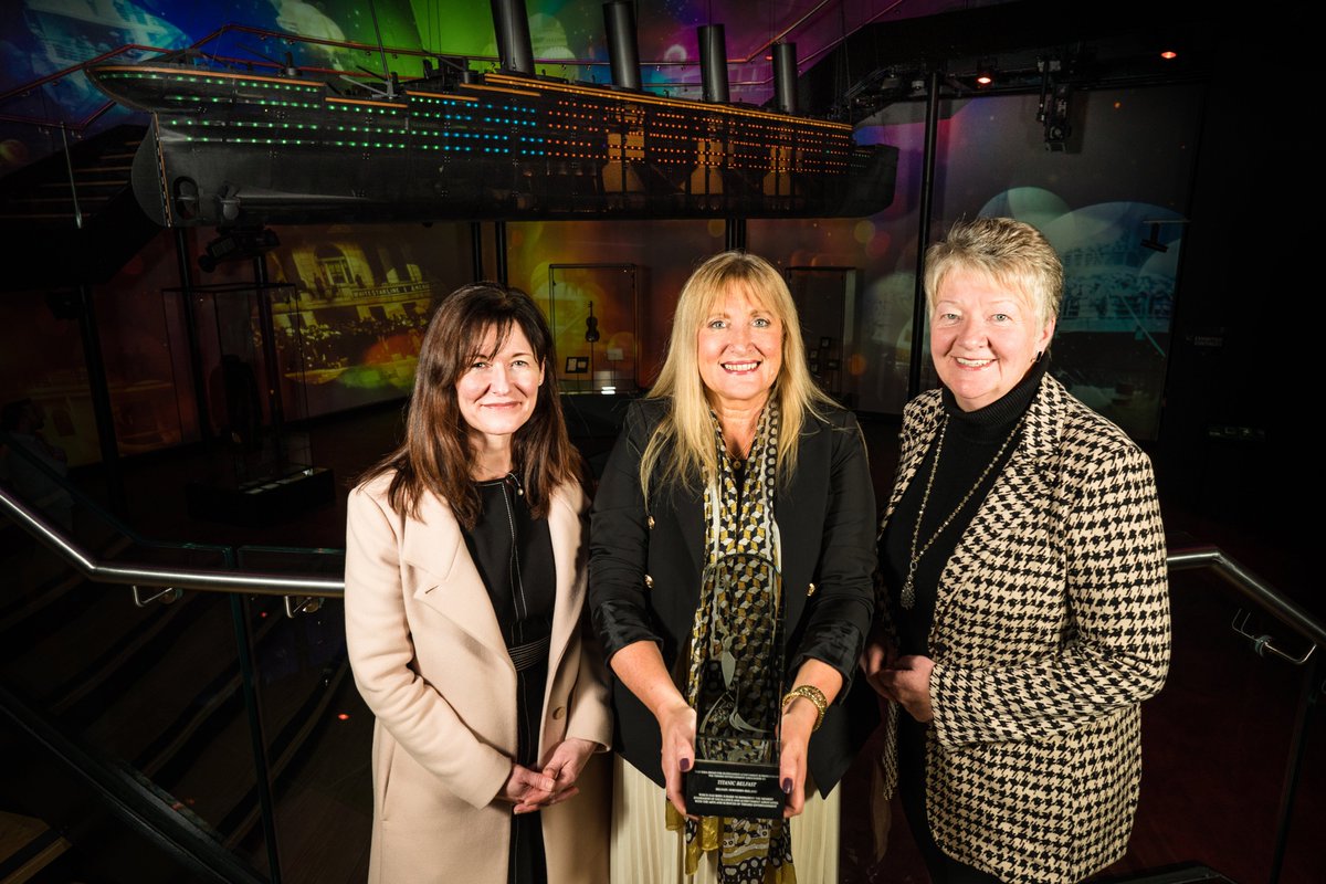 Congratulations @TitanicBelfast who have received @TEA_Connect Award for the reimagined Titanic Experience. The only winner to have ever won twice for the same experience at the highly coveted global awards. bit.ly/3QMCB4K #TitanicBelfast #THEAAwards