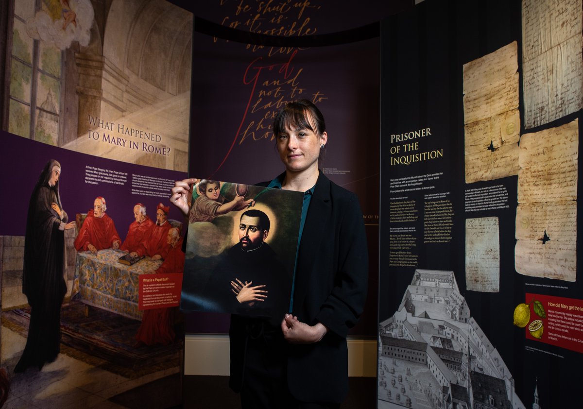 Our Special Collections Manager Dr Hannah Thomas will be giving a talk to answer the question WHO WAS MARY WARD? This captivating subject will have you wanting to tell everyone you meet all about this incredible woman barconvent.co.uk/events/
#marywardweek #women #education #York