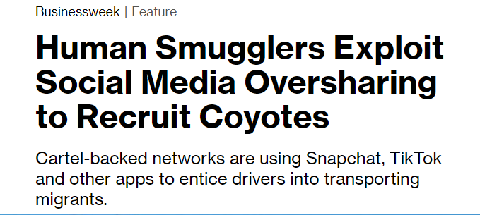 Human smuggling networks need a seemingly endless supply of drivers on US soil to transport migrants on the last leg of their journeys. They've long recruited vulnerable Americans to do this work. Now, they're finding them on Snapchat and TikTok.