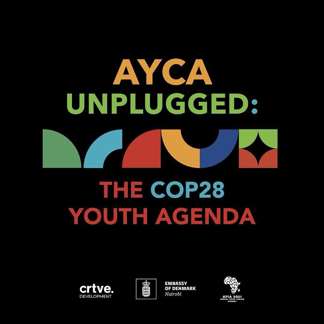 #RoadToCOP28 prominently champions for the creation of green jobs for youth, offering a potent solution to the dual crisis of high youth unemployment rates in Africa and growing climate threats. #AYCAUnplugged