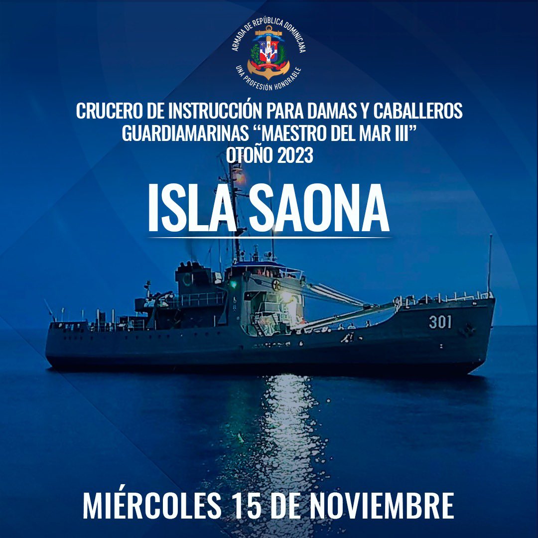 ArmadaRepDom's tweet image. #Armadard @acadnaval_rd