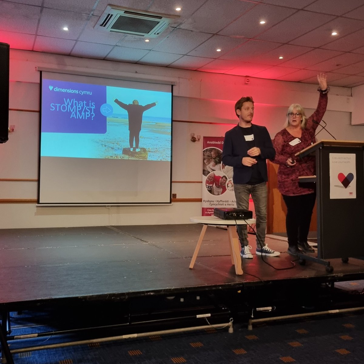 Learning Disability Wales (@ldwales) on Twitter photo Our final talk today is about stopping the over-medication of people with a learning disability, and the work of the STOMP campaign.
Diolch yn fawr iawn to Lisa Morgan and Jordan Smith from <a href="/DimensionsUK/">Dimensions</a> for this very important talk.
#LoveYourHealth23 Our final talk today is about stopping the over-medication of people with a learning disability, and the work of the STOMP campaign.
Diolch yn fawr iawn to Lisa Morgan and Jordan Smith from <a href="/DimensionsUK/">Dimensions</a> for this very important talk.
#LoveYourHealth23