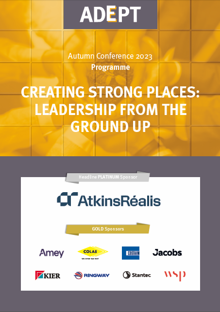 ADEPTLA's tweet photo. The @ADEPTLA Autumn Conference is about to start!
Our theme this year is ‘Creating strong places: leadership from the ground up’. We’ll be tweeting throughout the day with updates.
#ADEPTconference #LocalGov #PlaceLeadership https://t.co/sdGkE5rTk5