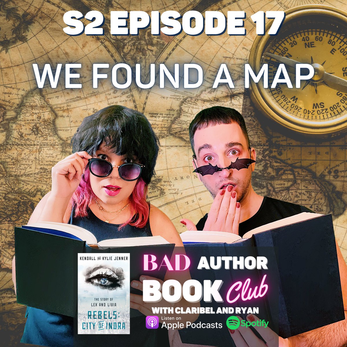 BadAuthorPod's tweet photo. This week's episode has an incredible surprise at the end. One we are sure will burn down our discord. Listen, laugh, love <3 

Apple: https://t.co/3UEq0dHVCh
Spotify: https://t.co/mmcOjgYLXA https://t.co/4qQzx9ItyY