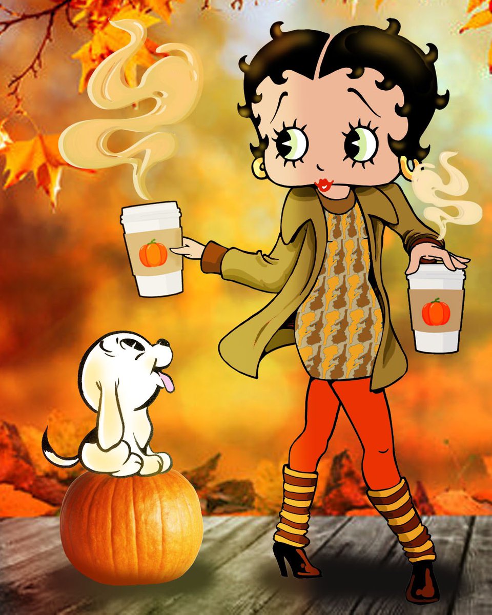 bettyboopnews's tweet photo. Simple pleasures are the best. 🍂☕️🥰 
#bettyboop #fallvibes #coffeetime #booplove #cozy https://t.co/vGuyIZZhi8