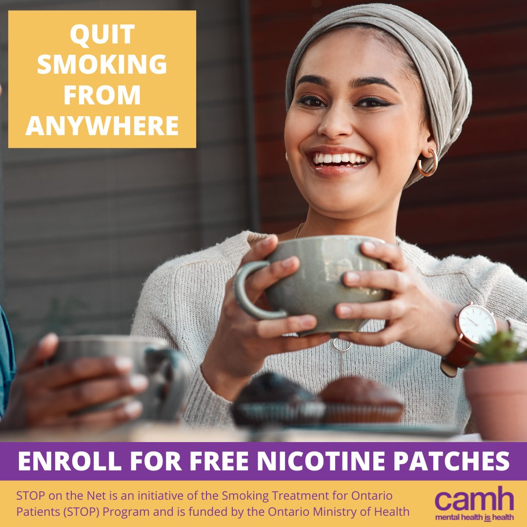 PSQuitSmoking's tweet photo. Today’s feature of #DigitalHealthWeek is STOP on the Net, a free, #online program that provides 10 weeks of #nicotine patches and gum/lozenges to support people in their #quitjourney.
Learn more here: https://t.co/3GeBI90hfh
#ThinkDigitalHealth #STOPprogram #INTREPID https://t.co/fYS4suNSz6