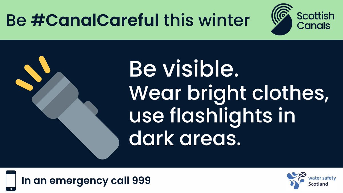 Scottish Canals (@scottishcanals) on Twitter photo Our canals are beautiful places to spend time on during the winter season. ❄️With the darker nights, please remember to be #canalcareful when using the network and be visible to other users.
🦮🚶♂️🚴♂️<a href="/WaterSafetyScot/">WaterSafetyScotland</a> Our canals are beautiful places to spend time on during the winter season. ❄️With the darker nights, please remember to be #canalcareful when using the network and be visible to other users.
🦮🚶♂️🚴♂️<a href="/WaterSafetyScot/">WaterSafetyScotland</a>