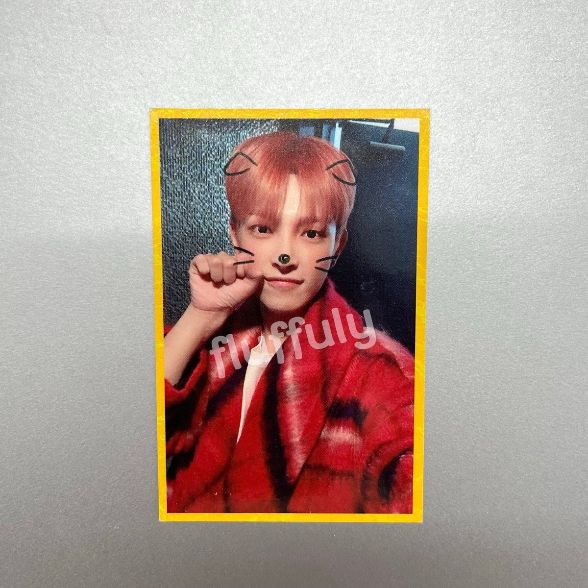 fluffuly__'s tweet photo. 🤍พร้อมส่ง🤍
การ์ดอัดฮงจุง
ใบละ 1,900.- รวมส่ง
#ตลาดนัดateez #ตลาดนัดเอถีณี #ตลาดนัดเอทีซ wts ateez 에이티즈 양도 https://t.co/nexh9VBGlO