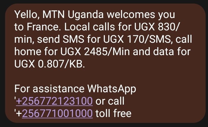 Kitonsap's tweet photo. Customer care beyond borders @mtnug https://t.co/Krkr9zYKqd