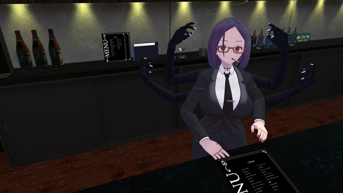 RJ_VR_'s tweet photo. メニューとビール置いたので一通りバーとして機能するようになりました。遊びに来てね
#BaR_J
https://t.co/9KUgNX5Wxi https://t.co/ct6R1v27S9