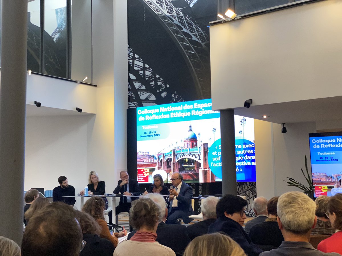 Table ronde | #ColloqueNationalToulouse2023 <a href="/LefeuvreKarine/">Karine LEFEUVRE</a>  #CCNE Michel Chassang Vice président du <a href="/lecese/">CESE</a>  alexandre Berkesse <a href="/patients_udm/">CEPPP @UMontreal</a>  Sandrine de Montgolfier  et Emmanuel Terrier vous parlent de la Démocratie en santé: regards stratégiques 
#ERENALimoges