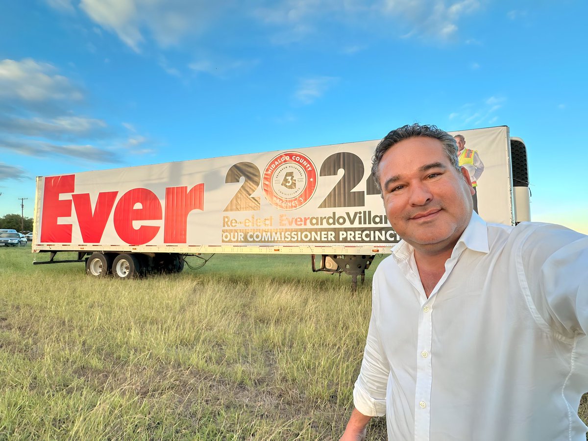 EverPct3's tweet photo. Yesterday, I officially filed for re-election as your Hidalgo County Commissioner for Pct 3! Serving our community has been an incredible honor, and I'm thankful for the encouragement, support, and confidence you've given me. #Ever2024 https://t.co/QbUxRDAaeb