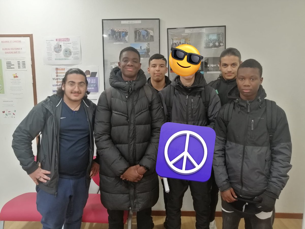 Patricia GERMÉ (@germepatricia) on Twitter photo Le <a href="/LPOMaryseConde/">Maryse Condé</a> s'engage dans la labellisation #Phare ! Des jeunes parlent aux jeunes de #NAH : création de "la Brigade de lutte contre le harcèlement" #BLH qui propose des activités/2h dédiées : kaoot, débat mouvant...
👏à la 1èreSTI2D2 & à leur prof Ihab Kham Référent #NAH Le <a href="/LPOMaryseConde/">Maryse Condé</a> s'engage dans la labellisation #Phare ! Des jeunes parlent aux jeunes de #NAH : création de "la Brigade de lutte contre le harcèlement" #BLH qui propose des activités/2h dédiées : kaoot, débat mouvant...
👏à la 1èreSTI2D2 & à leur prof Ihab Kham Référent #NAH