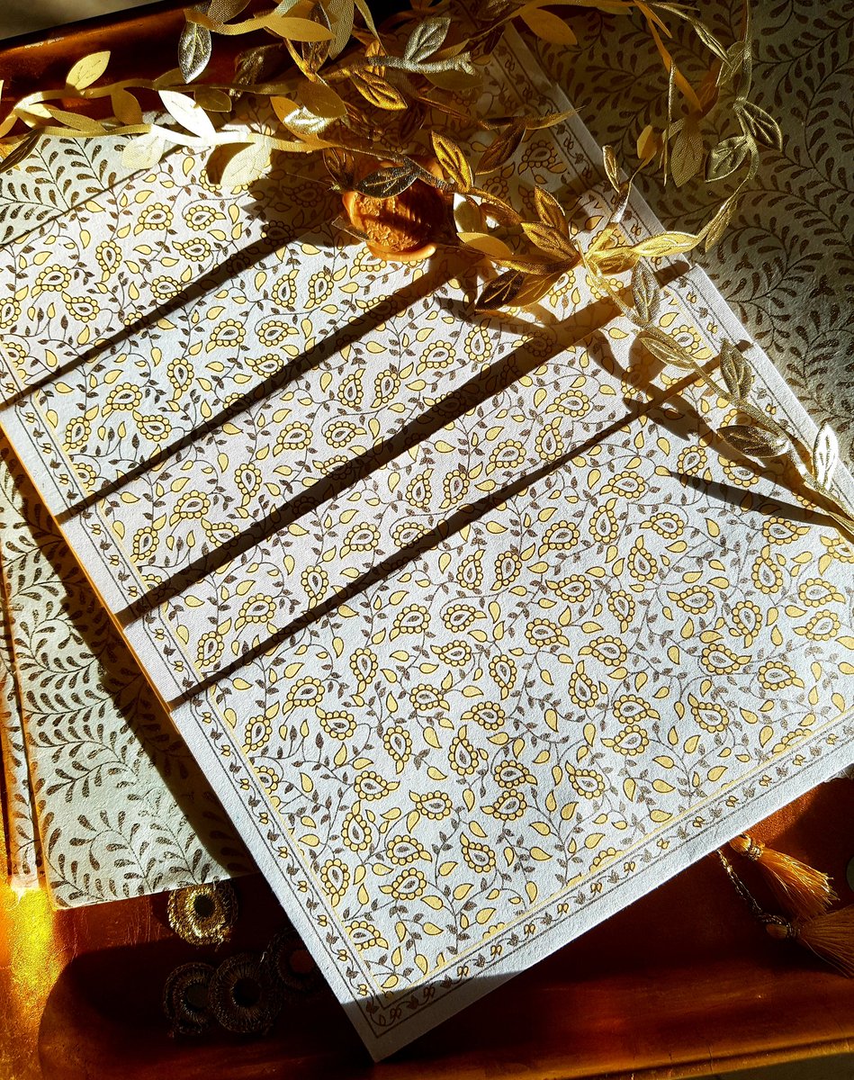 Some new #giftenvelopes just arrived. #handprinted on #handmadepaper