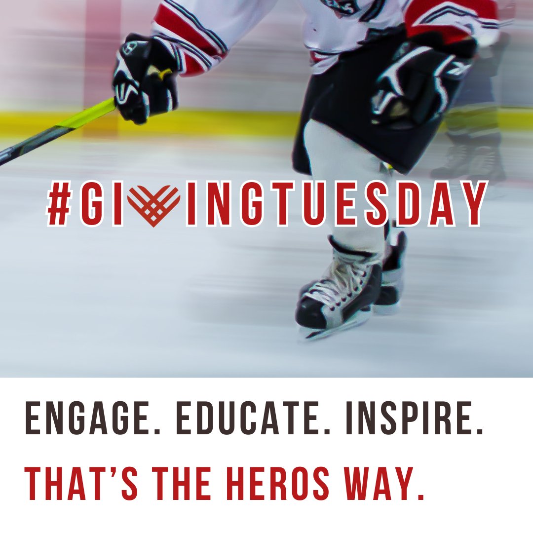 #GivingTuesday will take place on November 28th, and we’re hoping you’ll join us in giving the gift of hockey 🥅 No matter how big or small your donation, everything counts. Give today: canadahelps.org/en/dn/m/94661